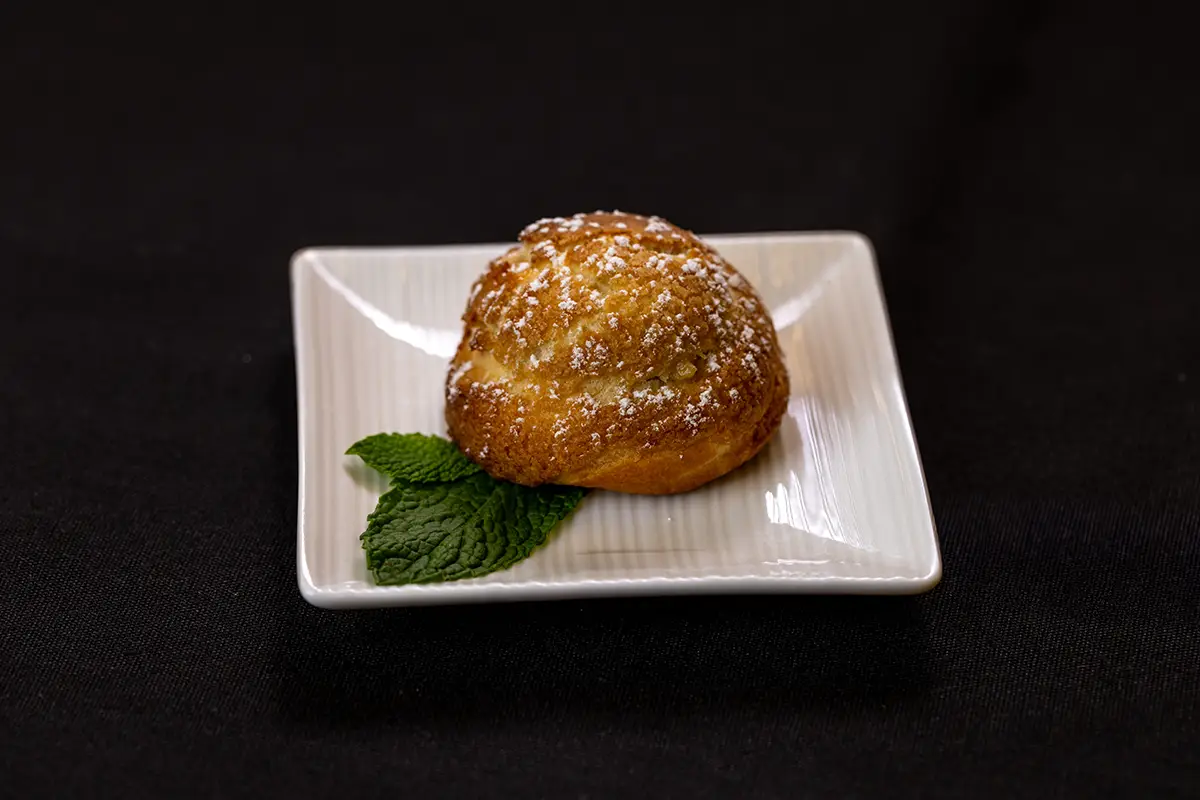 miso caramel cream puff