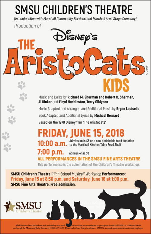 Summer 2018 Production Poster Art