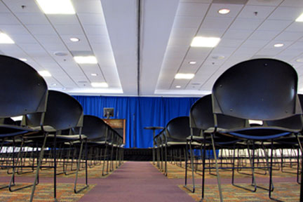 Blue Background for Video Production