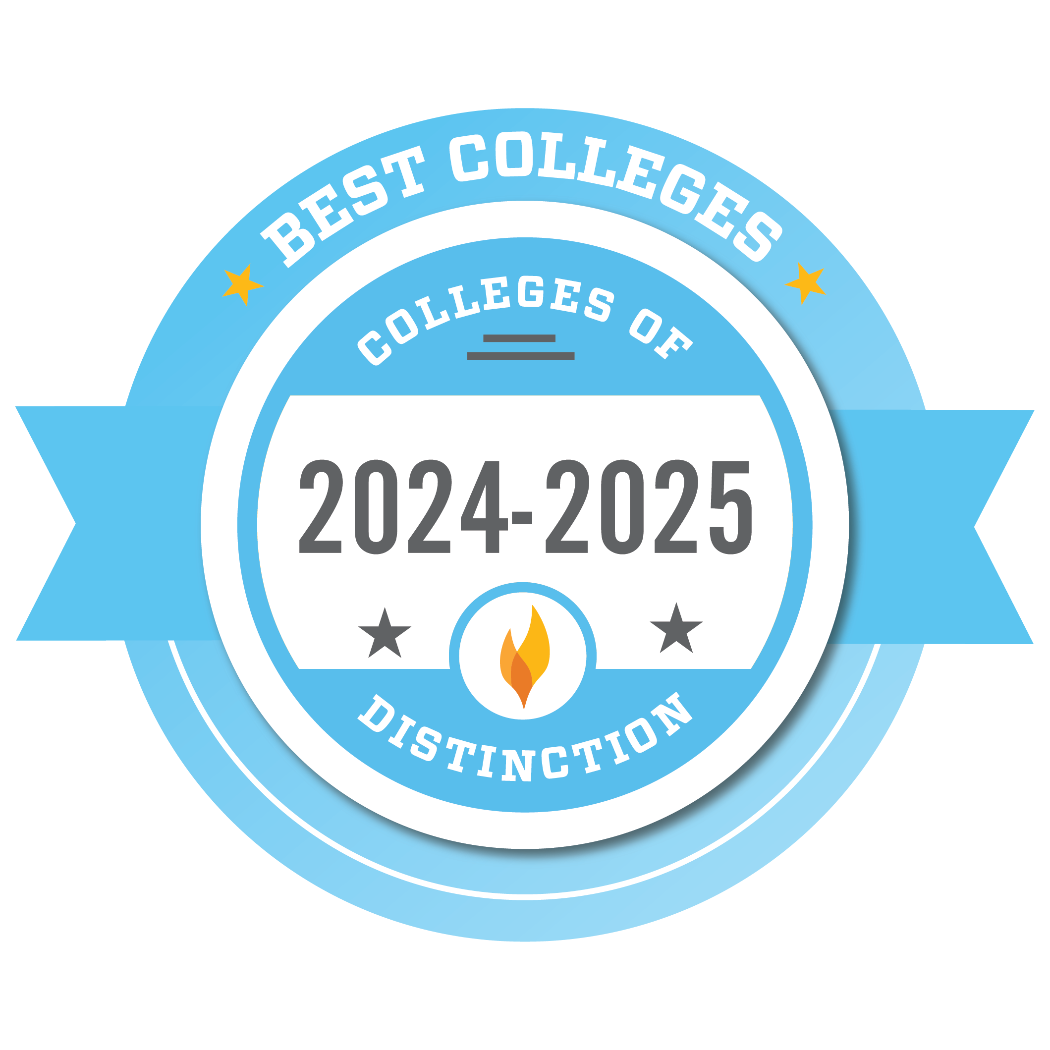 2024-2025 Colleges of Distinction Logo