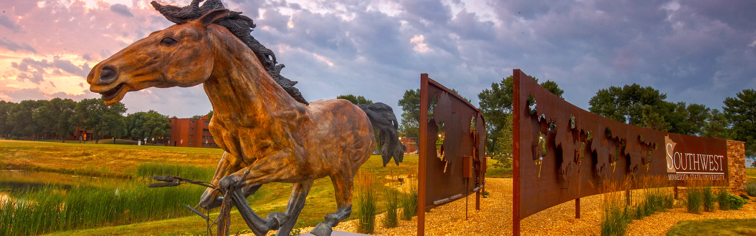Mustang Pathway Banner