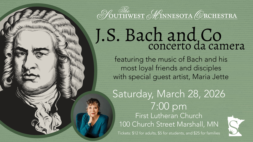 SMO Presents J.S. Bach and Co. March 28 Featured Image