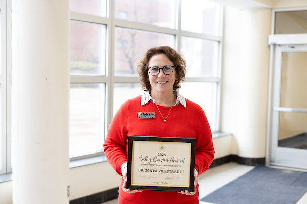 Dr. Sonya Vierstraete, 2026 Cowan Award Recipient