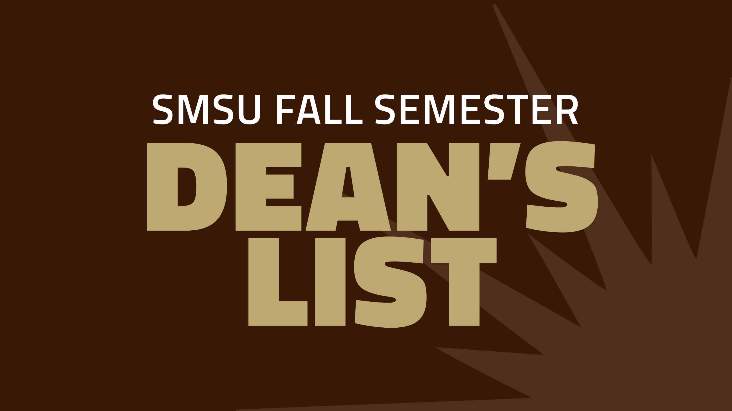 Dean's List for Fall 2025 Announced Featured Image