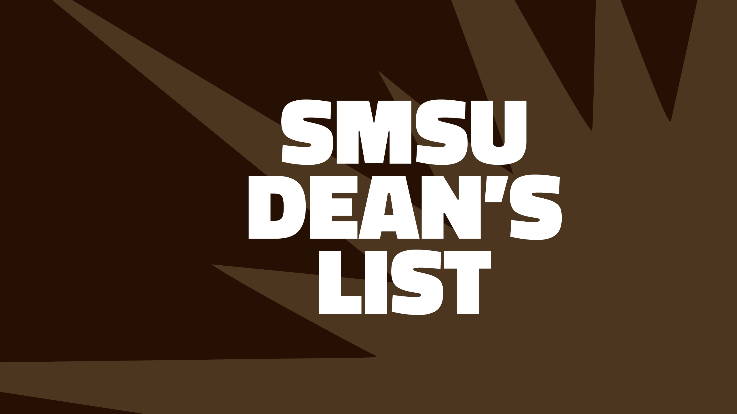 SMSU Dean's List Spring 2025