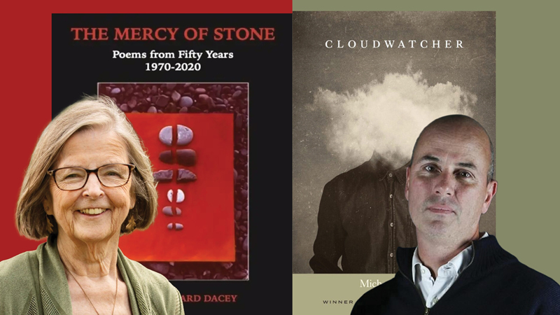 Photo: A Night of Poetry with Florence Dacey and Michael Bazzett on Oct. 22