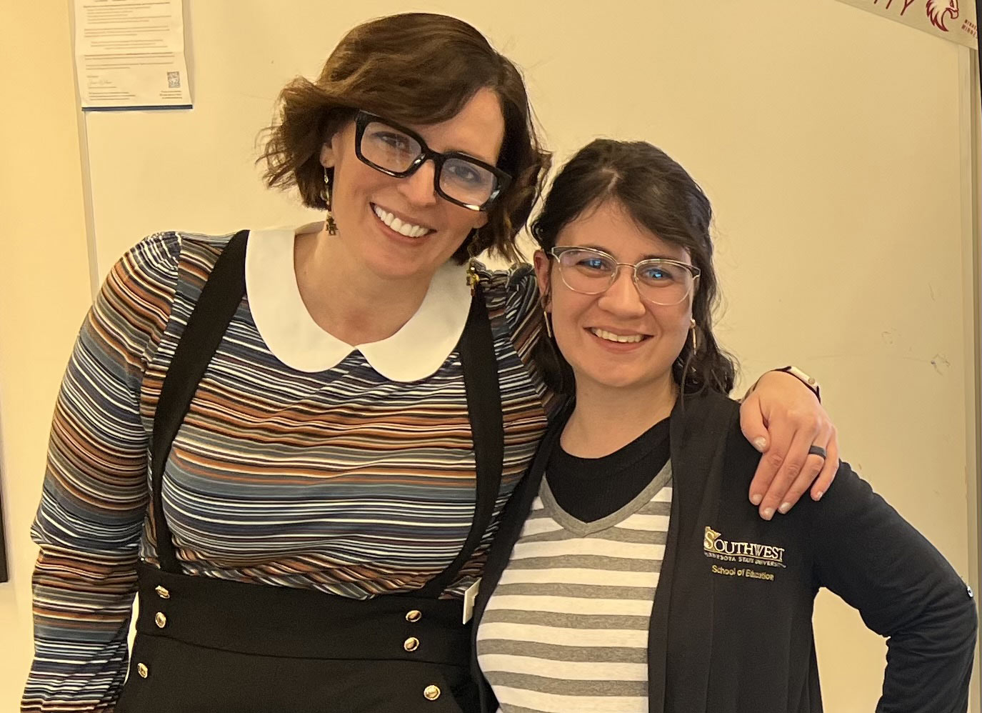 Professor Kelly Thelen and Dr. Michela Carattini